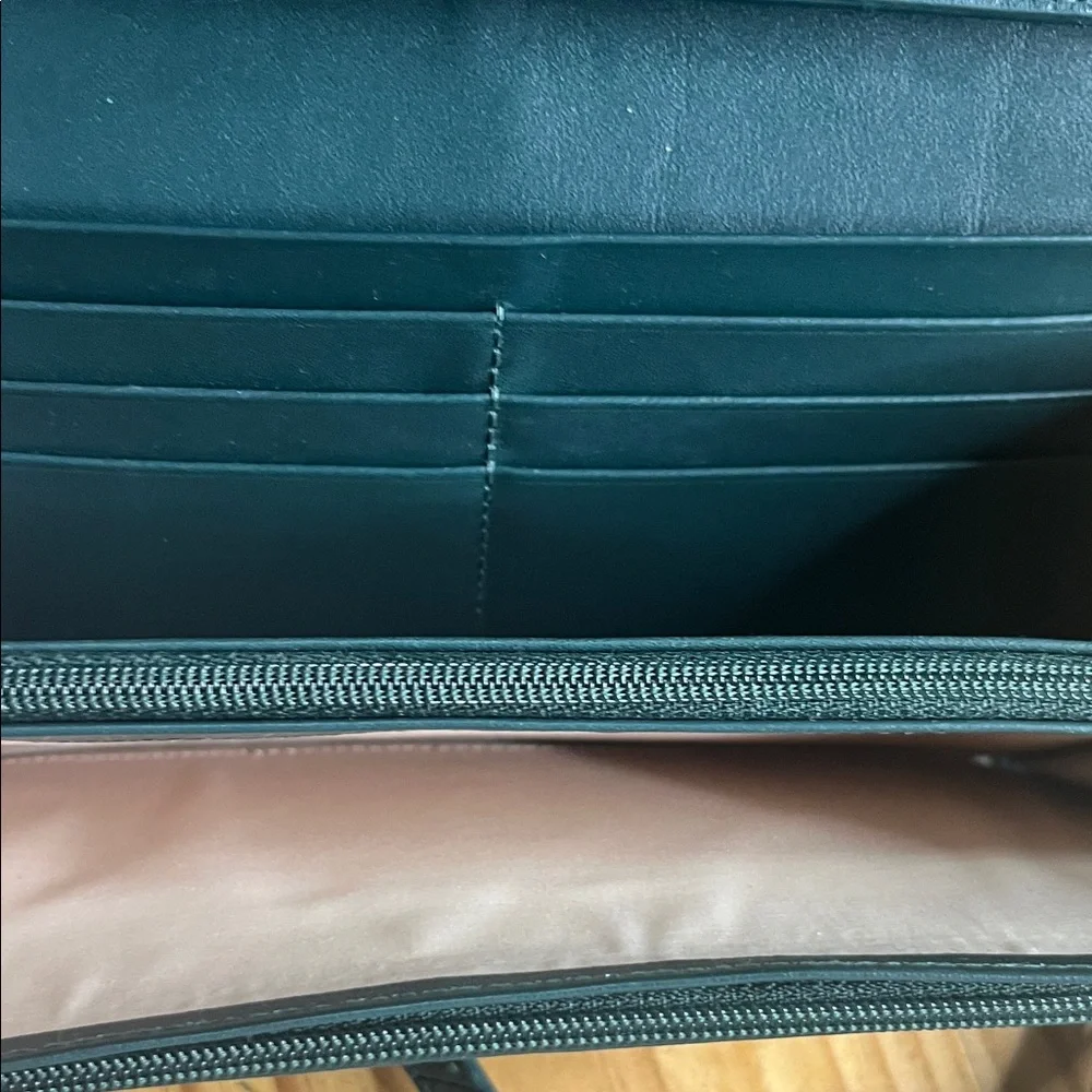 RADLEY LONDON Flapover Phone/credit card crossbody Blue Leather Crossbody Bag - Picture 9 of 12